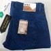 Men's deep blue full jeans pants